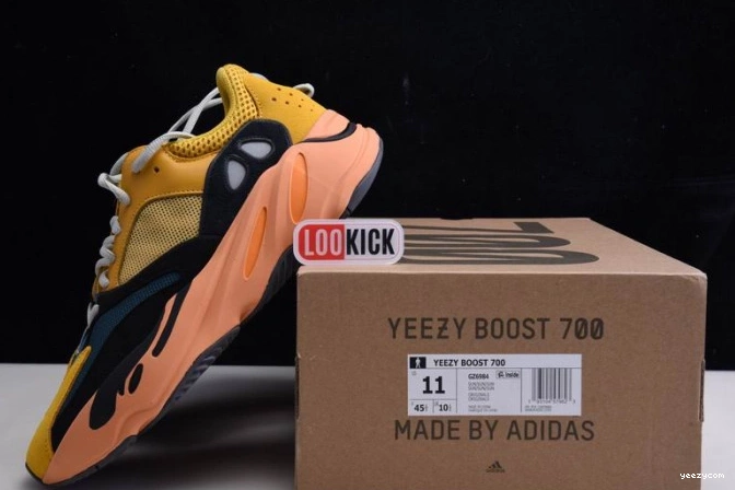 ADIDAS NEW SUN YEEZY YELLOW GZ6984 BOOST 700 WAVE RUNNER COLORWAY 0803